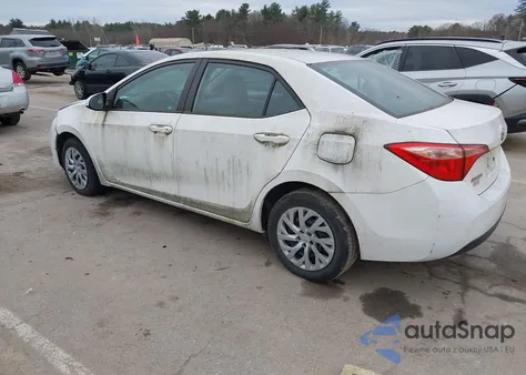 2018 Toyota Corolla Le z USA, uszkodzony, nr VIN 2T1BURHE2JC105017